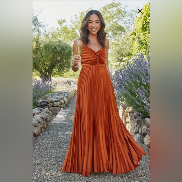 Petal & Pup Dresses & Skirts - Petal and Pup Naira Pleated Maxi Dress